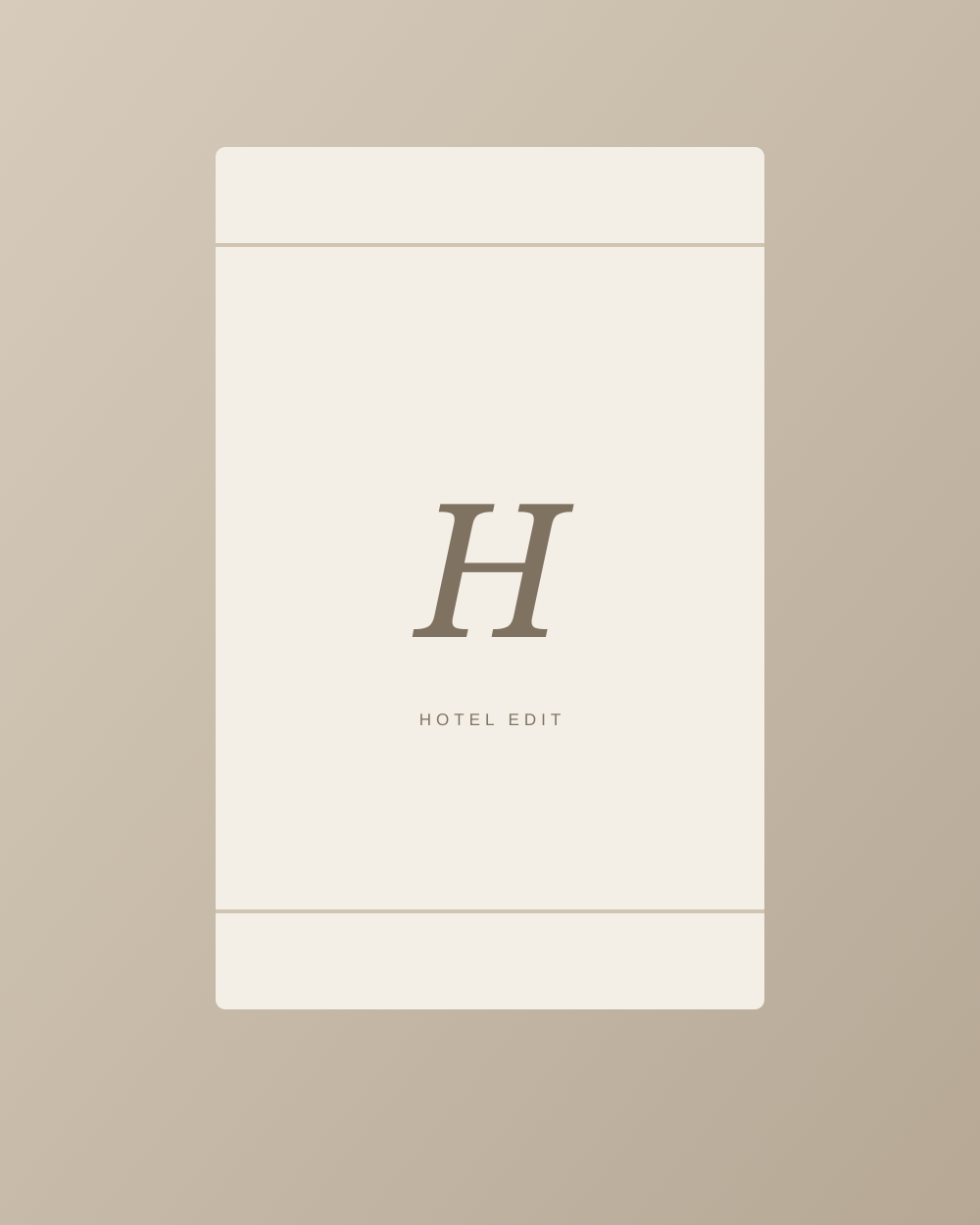 Premium ivory monogrammed hotel towel